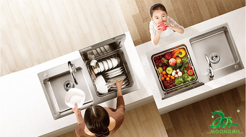 Máy rửa bát MOONOAH có mấy chế độ rửa?