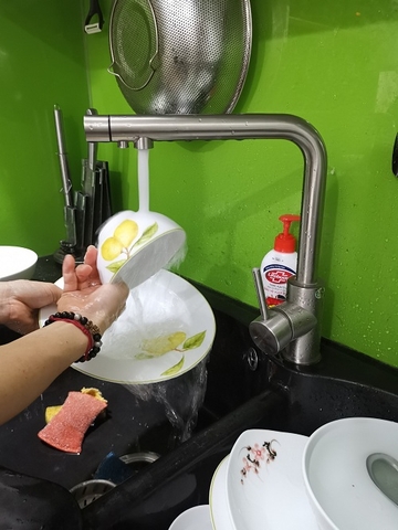 Chọn vòi nước nào cho bồn rửa bát?