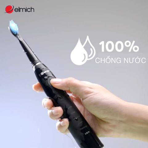 Bàn chải đánh răng điện Elmich procare TBE-8454BK đen