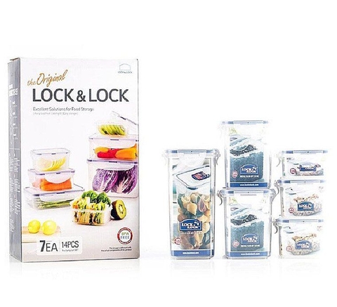 Bộ hộp bảo quản LOCK&LOCK Classic 7 món HPT809BS