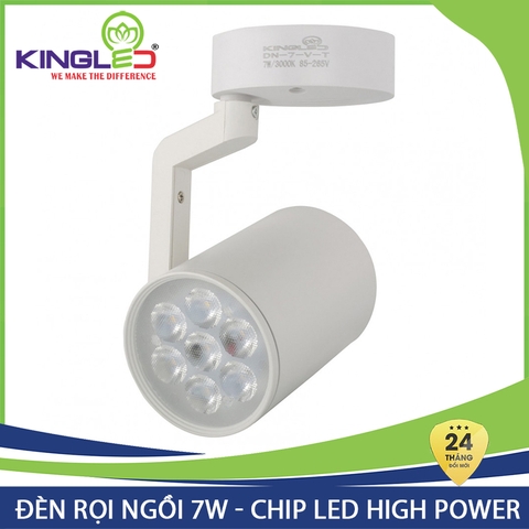 Đèn LED Kingled Rọi ngồi DN-7 tiết kiệm điện 7w AS trắng