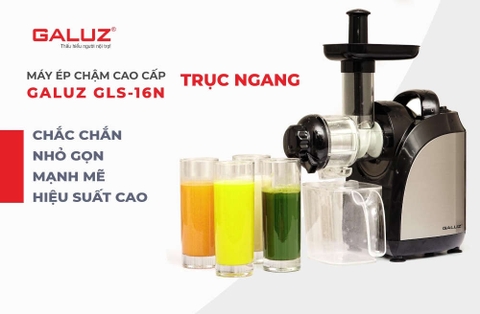 Máy ép chậm trục ngang cao cấp Galuz GLS-16N công suất 200W