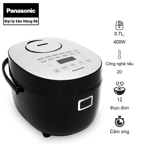 Nồi cơm điện tử Panasonic SR-DB071KRA dung tích 0.7L