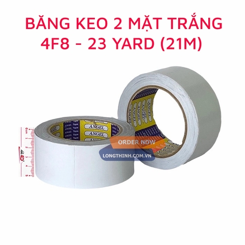 Băng keo 2 mặt Angel 4F8 23yard (21m)