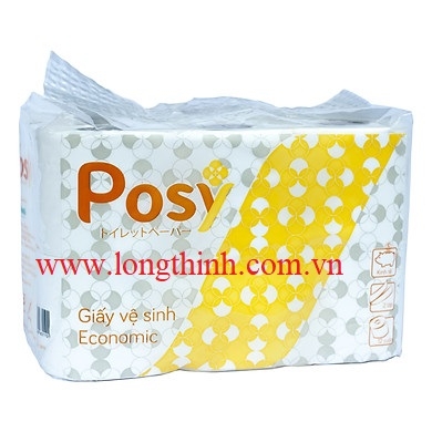 12 cuộn giấy vệ sinh Posy Premium