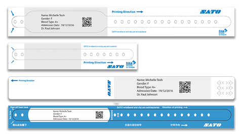 Vòng đeo tay in nhiệt trực tiếp