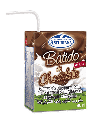 SỮA TIỆT TRÙNG HƯƠNG VỊ SÔ CÔ LA 200 ml - Centreal Lechera Asturiana Batido Uht De Chocolate