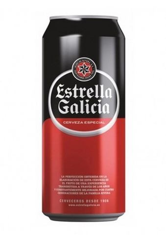 Bia Estrella Lon 500ml