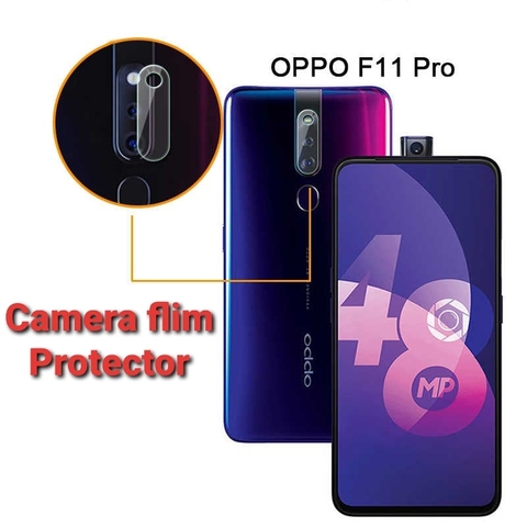Miếng dán cường lực dẻo 9H bảo vệ Camera Oppo F11 Pro