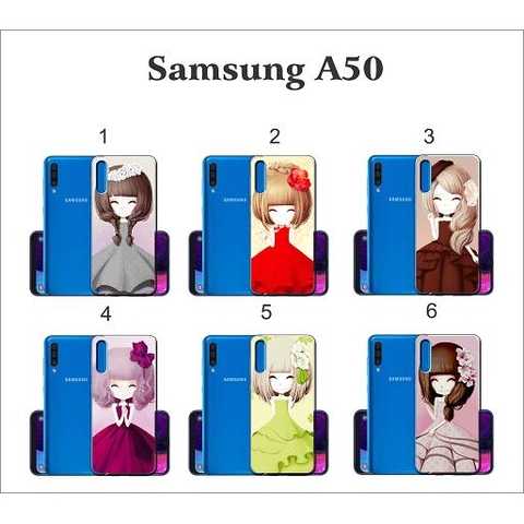 Ốp lưng Samsung A50 hình cô gái chibi