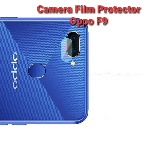 Miếng dán cường lực dẻo 9H bảo vệ Camera Oppo F9