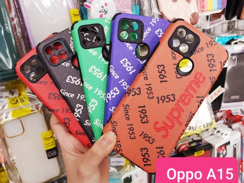 Ốp lưng dẻo IDM chống sốc Supreme tuyệt đẹp cho OPPO A15