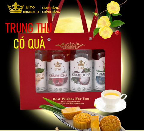 KOMBUCHA QUÀ TẶNG THƯƠNG HIỆU RIÊNG – ĐỘC ĐÁO CHO MÙA TRUNG THU 2025!