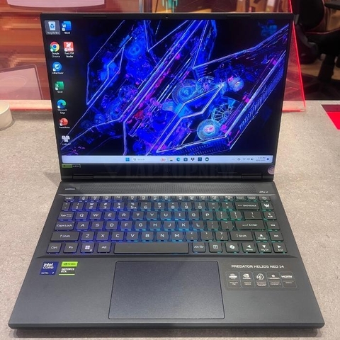 Laptop Acer Predator Helios Neo 14 PHN14-51-79UB | CPU Ultra 7-155H | RAM 16GB LPDD5x | SSD 1TB PCIe | VGA RTX 4070 8GB | 14.5 QHD 2K5 IPS, 100% sRGB & 120Hz | Win11