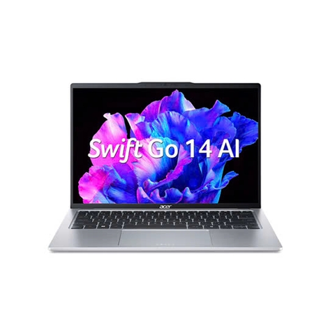 Laptop Acer Swift Go 14 AI SFG14 73 53X7 | CPU Ultra 5-125H | RAM 16GB LPDDR5x | SSD 512GB PCIe | VGA Onboard | 14.0 QHD 2K8 IPS, 100% sRGB & 120Hz | Win11