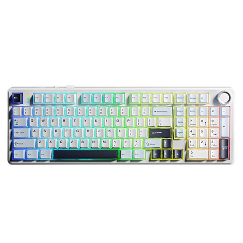 Keyboard Aula F99 Pro - LED RGB và 3 Mode (Bluetooth, Wireless & TypeC)