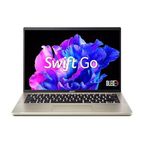 Laptop Acer Swift Go 14 SFG14 71 74CP | CPU i7-13700H | RAM 16GB LPDDR5x | SSD 512GB PCIe | VGA Onboard | 14.0 QHD 2K8 OLED, 100% DCI-P3 | Win11 + Office 2021