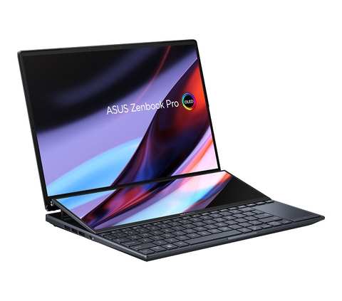 Laptop Asus Zenbook Pro 14 Duo OLED UX8402 - cổng kết nối trái