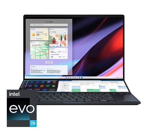 Laptop Asus Zenbook Pro 14 Duo OLED UX8402 - màn hình