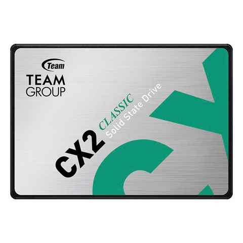 SSD 512GB 2.5inch SATA III - TeamGroup CX2 (Read/Write: 530MBs / 470MBs)