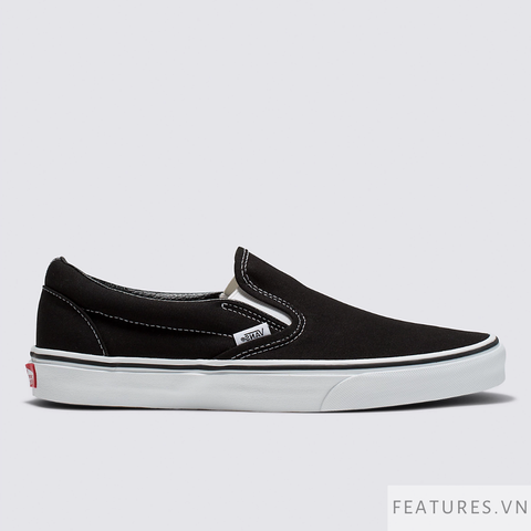 Vans Slip on Black White