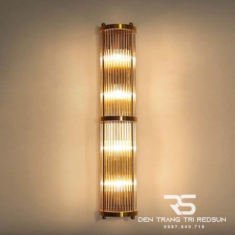 Đèn Tường Trang Trí Phòng Khách, Phòng Ngủ, Cầu Thang Phong Cách Bắc Âu Chất Liệu Pha Lê DTP-011