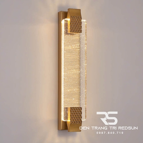 Đèn Tường Trang Trí Phòng Khách, Phòng Ngủ, Cầu Thang Phong Cách Bắc Âu Chất Liệu Pha Lê DTP-001