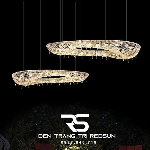 Đèn Thả Pha Lê Phòng Khách, Bàn Ăn, Bàn Đảo Hiện Đại TPL071