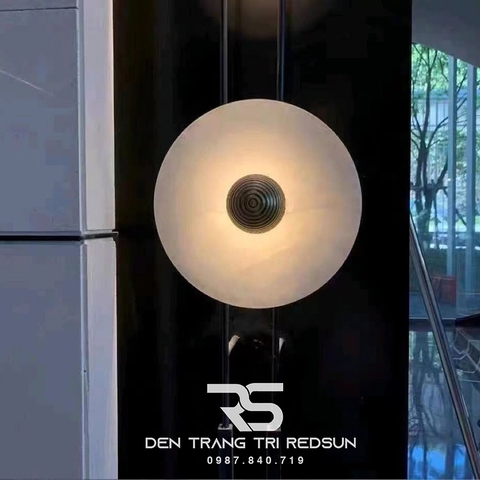 Đèn Tường Trang Trí Phòng Khách, Phòng Ngủ, Cầu Thang Phong Cách Bắc Âu Chất Liệu Đá Cẩm Thạch DT-112