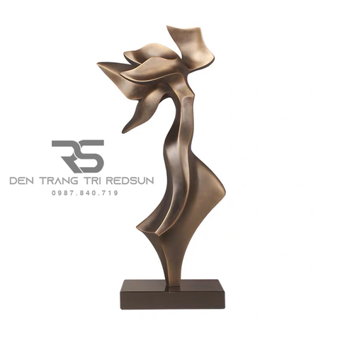 Đồ Trang Trí Nghệ Thuật Phòng Khách, Phòng Ngủ, Phòng Ăn Điêu Khắc Mô Hình Người Trừu Tượng DDC-011 Dáng C