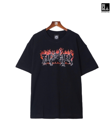 Thrasher, Crow Logo T - Shirt - Black