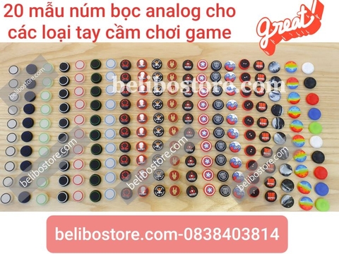 [Barcelona] Combo 2 Núm cao su bọc cần analog cho tay cầm chơi game