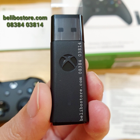 Tay cầm chơi game Xbox series X + wireless adapter cho windows (tay cầm không dây và usb phát sóng bluetooth)