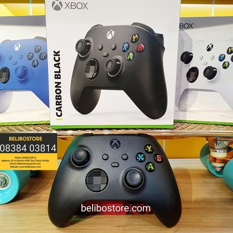 Tay cầm chơi game Xbox series X + wireless adapter cho windows (tay cầm không dây và usb phát sóng bluetooth)