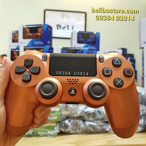 [CHÍNH HÃNG MỚI 100%] Tay cầm chơi game Sony DUALSHOCK 4 PS4 Slim pro 2019-2020 màu Đỏ Camo - Red Camouflage CUH-ZCT2G 30