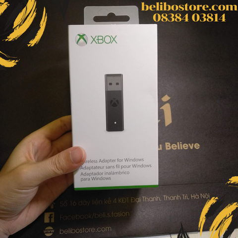 [Receiver Slim MỚI NHẤT] Wireless receiver thế hệ mới cho xbox one/xbox one S - Xbox Wireless Adapter for Windows