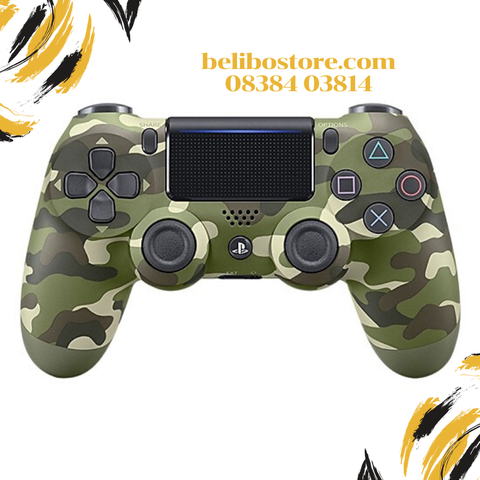 [CHÍNH HÃNG MỚI 100%] Tay cầm chơi game Sony DUALSHOCK 4 PS4 Slim pro 2019-2020 màu Đỏ Camo - Red Camouflage CUH-ZCT2G 30