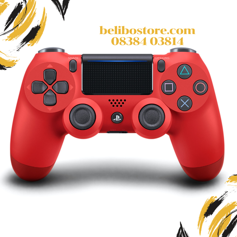 [CHÍNH HÃNG MỚI 100%] Tay cầm chơi game Sony DUALSHOCK 4 PS4 Slim pro 2019-2020 màu Đỏ Camo - Red Camouflage CUH-ZCT2G 30