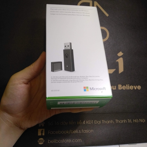 [Receiver Slim MỚI NHẤT] Wireless receiver thế hệ mới cho xbox one/xbox one S - Xbox Wireless Adapter for Windows