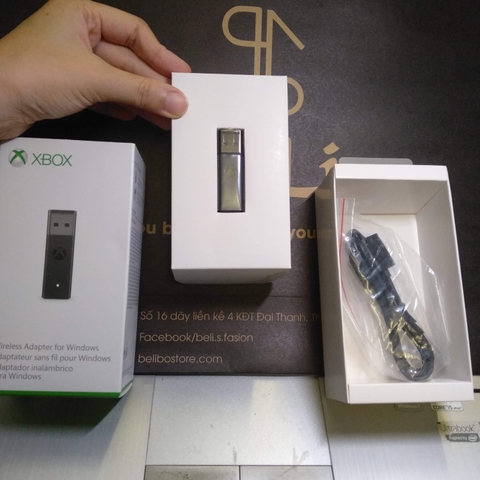 [Receiver Slim MỚI NHẤT] Wireless receiver thế hệ mới cho xbox one/xbox one S - Xbox Wireless Adapter for Windows