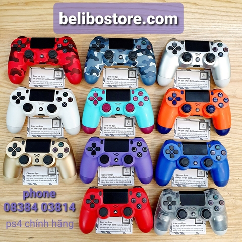 Tay cầm chơi game Dualshock 4 PS4 chính hãng 2nd