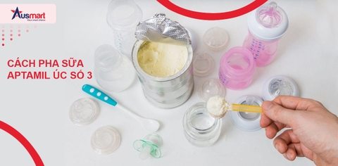 Cách Pha Sữa Aptamil Úc Số 3 Đúng Chuẩn Cho Trẻ Từ 1-3 Tuổi