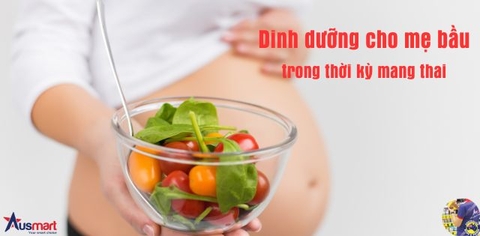 Dinh Dưỡng Cần Thiết Cho Mẹ Và Bé trong thời kỳ mang thai