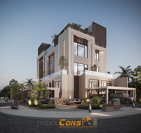Mẫu nhà biệt thự đẹp hiện đại sang trọng bậc nhất