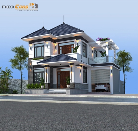 Thiết Kế Biệt Thự Mái Nhật – Kiến Tạo Không Gian Sống Hoàn Hảo