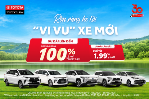 RỘN RÀNG HÈ TỚI - “VI VU” XE MỚI