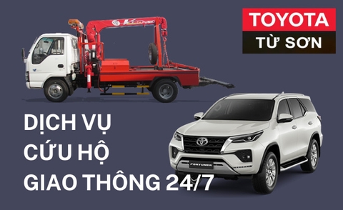 Dịch vụ cứu hộ giao thông 24/7 của Toyota Từ Sơn Bắc Ninh