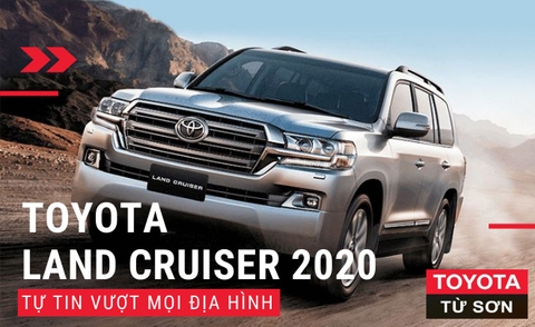 TOYOTA VIỆT NAM GIỚI THIỆU MẪU XE MỚI LAND CRUISER 2020