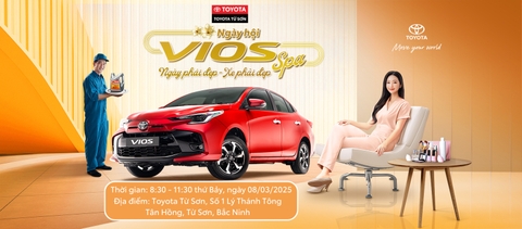 SỰ KIỆN "NGÀY HỘI CHĂM SÓC VÀ LÁI THỬ XE TẠI TOYOTA TỪ SƠN"