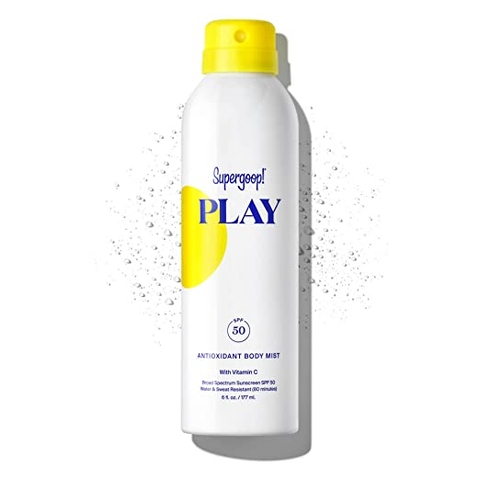 Kem chống nắng Supergoop! PLAY Antioxidant Body Mist - SPF 50 PA++++